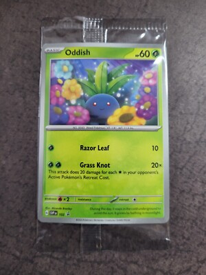 Promo Oddish Scarlet & Violet  102 Promo Path To The Peak New Sealed  Free ship
