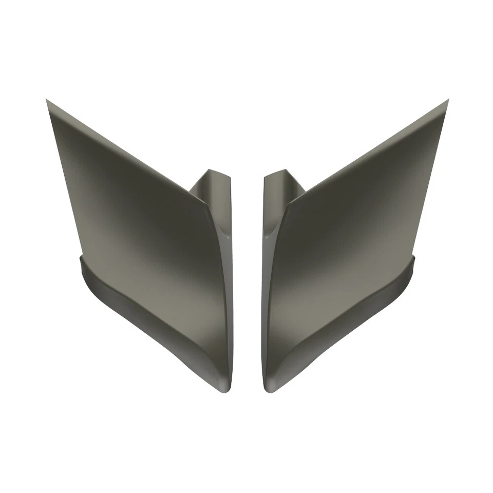 Cubierta lateral extendida Advanblack Industrial Gris Denim CVO se adapta a Harley Foto 4 de 4