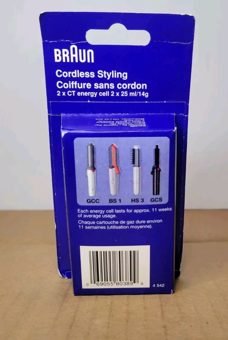 BRAUN CT1 エネルギーセル 6個 BRAUN CT1 エネルギーセル 6個 BRAUN CT1 エネルギーセル 6個