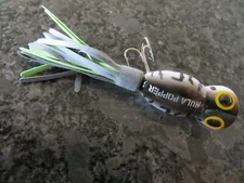 Mint Fred Arbogast Flyrod Hula Popper - COACHDOG - 1 1/2 inch