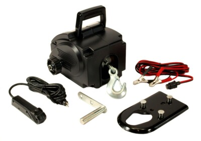 ATV Winch 12 Volt Electric Winch Remote Control 30 ft Steel Cable ATV UTV Boat
