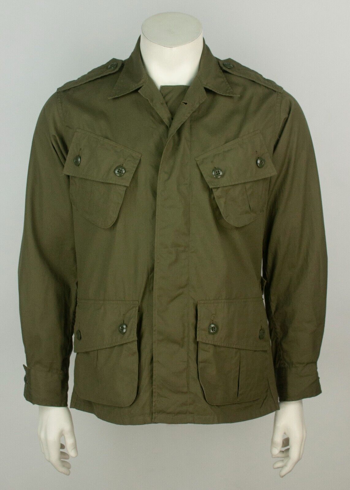 Buzz Rickson s Tropical Combat Coat Jacket Size M Olive