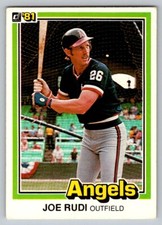 1981 Donruss - #174 Joe Rudi