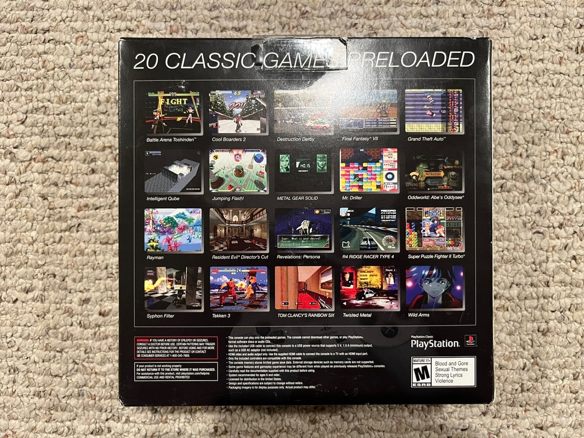 Sony PlayStation Classic Mini Video Game Console PS1 PSX New