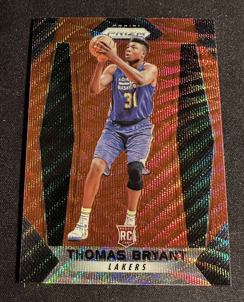 2017-18 Panini Prizm Ruby Wave Prizm #281 Thomas Bryant Rookie RC