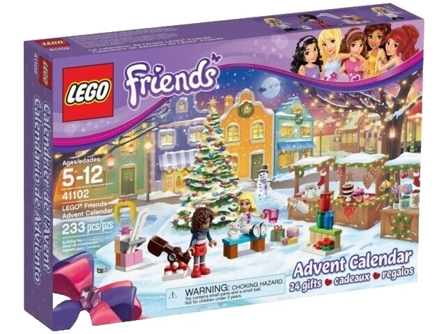 Advent Calendar Box FRIENDS LEGO (R) Complete Sets & Packs