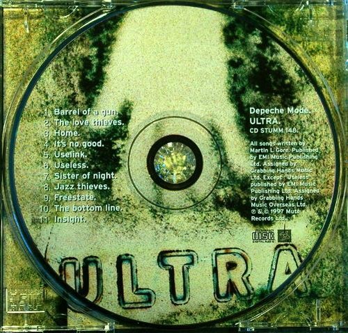 DEPECHE MODE 1997 Ultra MUTE CDSTUMM146 MNW ILR Sweden 12tr CD - Picture 3 of 3