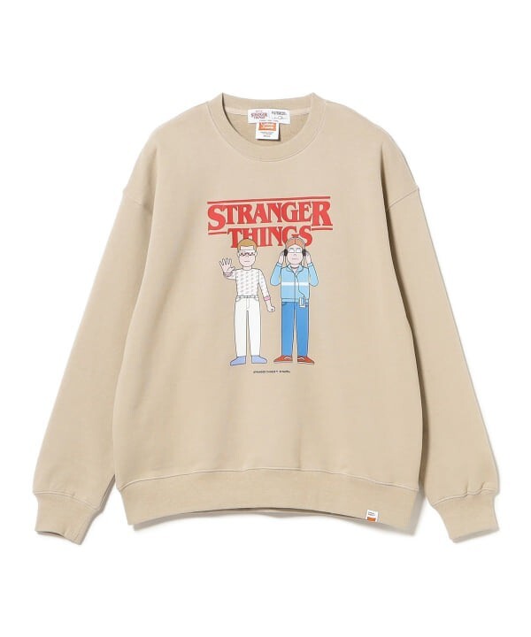 ASK availability First) BEAMS Stranger Things / Elemax Crewneck