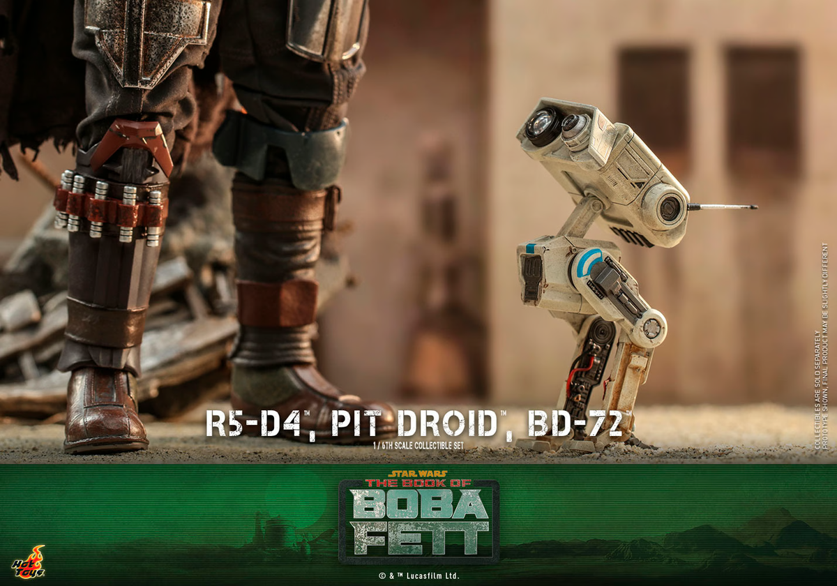 1/6 Star Wars R5-D4, Pit Droid, and BD-72 Figure Set Hot 1/6 Star Wars R5-D4, Pit Droid, and BD-72 Figure Set Hot