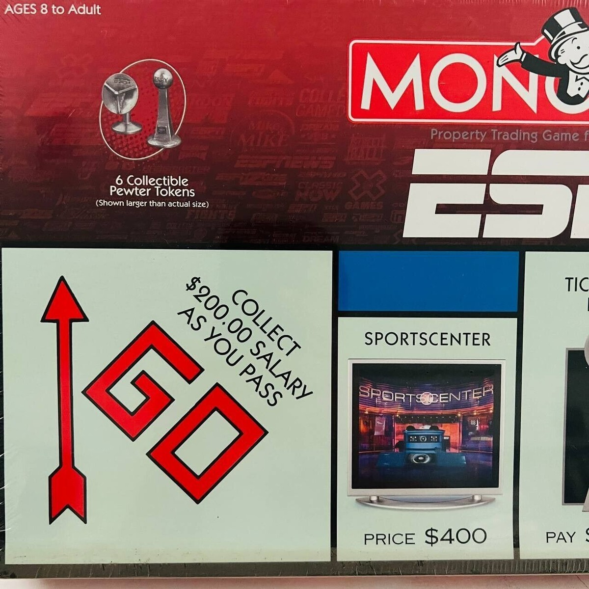 モノポリー MONOPOLY ESPN Edition Vintage Monopoly ESPN Ultimate