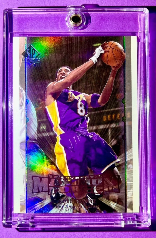 Kobe Bryant Card RAINBOW REFRACTOR HOLO COLOR SP INSERT 90’s LAKERS JERSEY #8 - Image 4 of 4