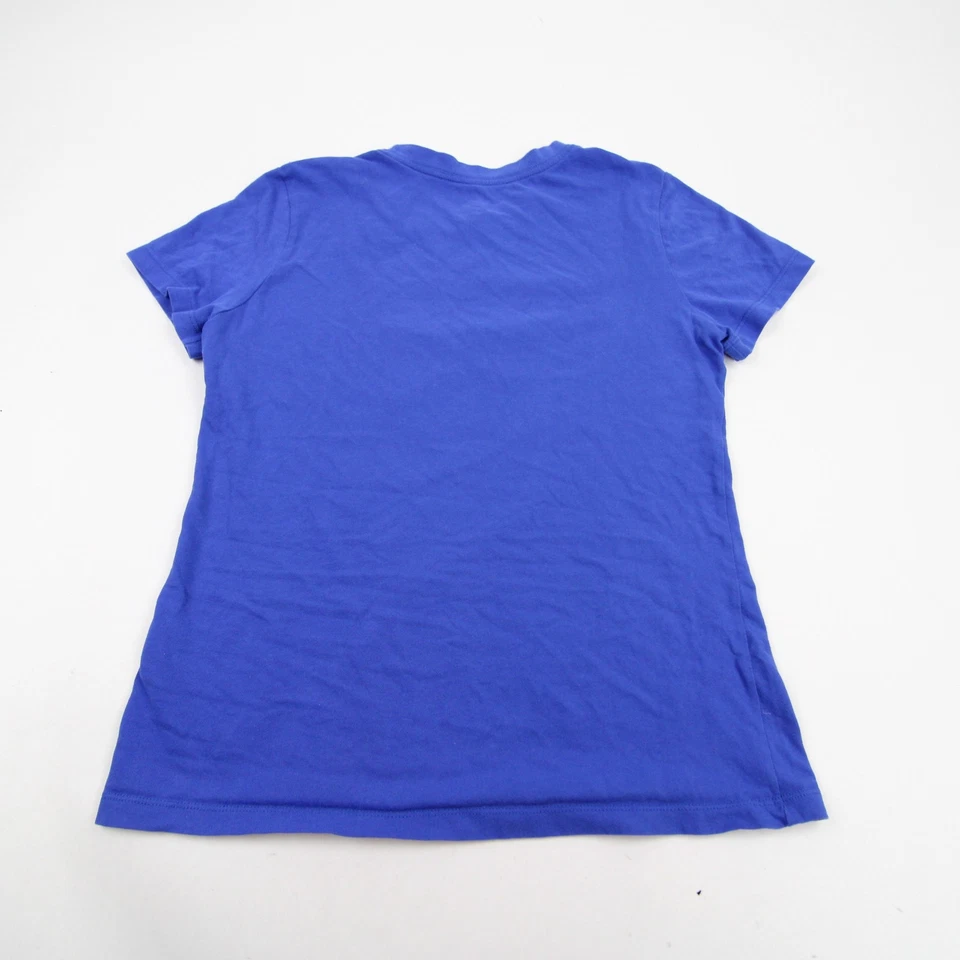 Camiseta Nike Duke Blue Devils manga curta feminina azul usada - Imagem 2 de 4