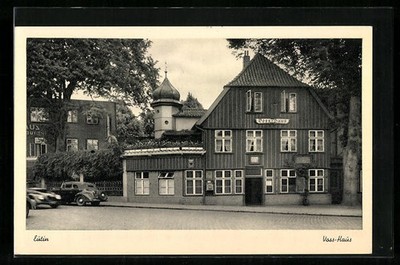 Ansichtskarte Eutin, Gasthaus Voss-Haus 