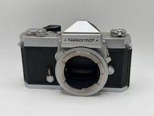 Nikon Nikkormat FTN 35mm Film SLR Camera Body Shutter Fires Works