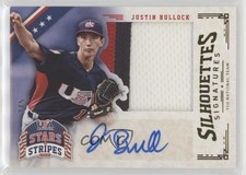 2015 Stars and Stripes Jerseys Prime Signatures 2/5 Justin Bullock #50 Auto 5w7
