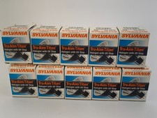 10 Sylvania Tru-Aim Titan 50MR16Q/10/NSP/T 12V 50W MR16 Halogen w/ UV Stop