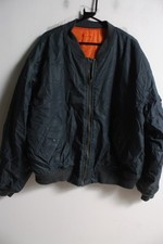 Vintage Genuine MA-1 Bomber Jacket Blue - Size 2xl xxl (c14)