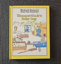 Vintage Richard Scarry Busy Day Storybooks Lot of 8 Hardcover Children's Books