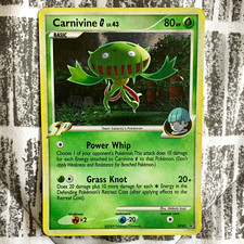 Pokemon TCG Carnivine G DP42 Diamond and Pearl Promo cosmos Holo ENG on eBay