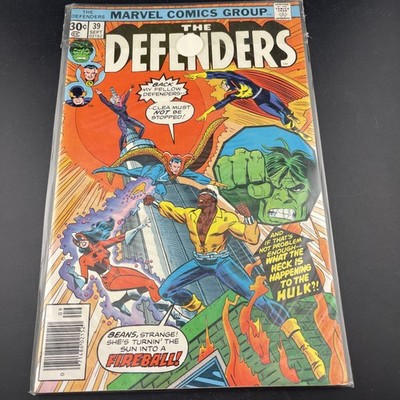 Defenders #39 (1976)   NM- 9.2   Bronze Age Marvel   High Grade   Bagged