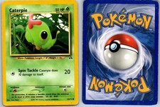 CATERPIE POKEMON NEO DISCOVERY 53/75 COMMON MP UNLIMITED YUKA MORII on eBay