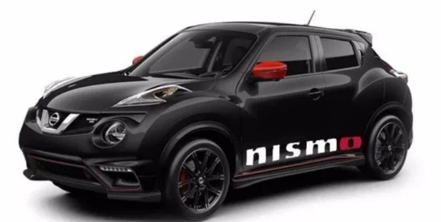 Se adapta a gráficos de puertas laterales Nissan Juke calcomanías adhesivas Nismo de ambos lados Foto 4 de 4