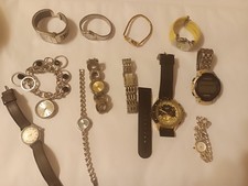 12 Vintage Watch Lot For Parts