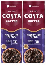 Costa Coffee Signature Blend Dark Roast Coffee Beans 2 x 1kg 21.50 per kilo