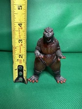 Bandai 1995 Vintage PVC Burning Godzilla Kaiju Figure 4in