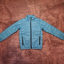 Kids LL Bean Jacket Full Zip Size S8 Blue
