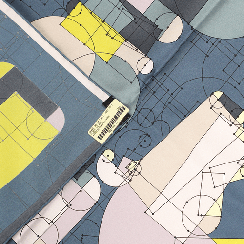 NWT Hermes Scarf ECHEC AU ROI Silk Carre Foulard BENOIT PIERRE EMERY 90cm - Picture 4 of 7