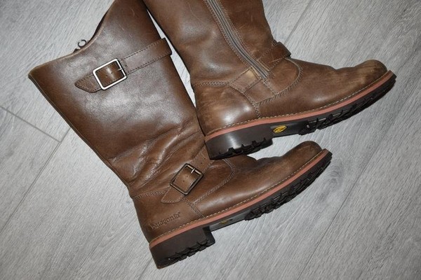 Women Patagonia Boots Brown Leather 38