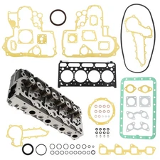 Complete Cylinder Head w/ Gasket Kit for Kubota V2203 Bobcat 773 753 19077-03048