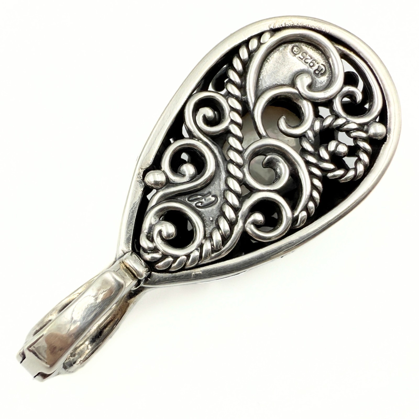 Carolyn Pollack Hallmarked Scrollwork Sterling Si… - image 6