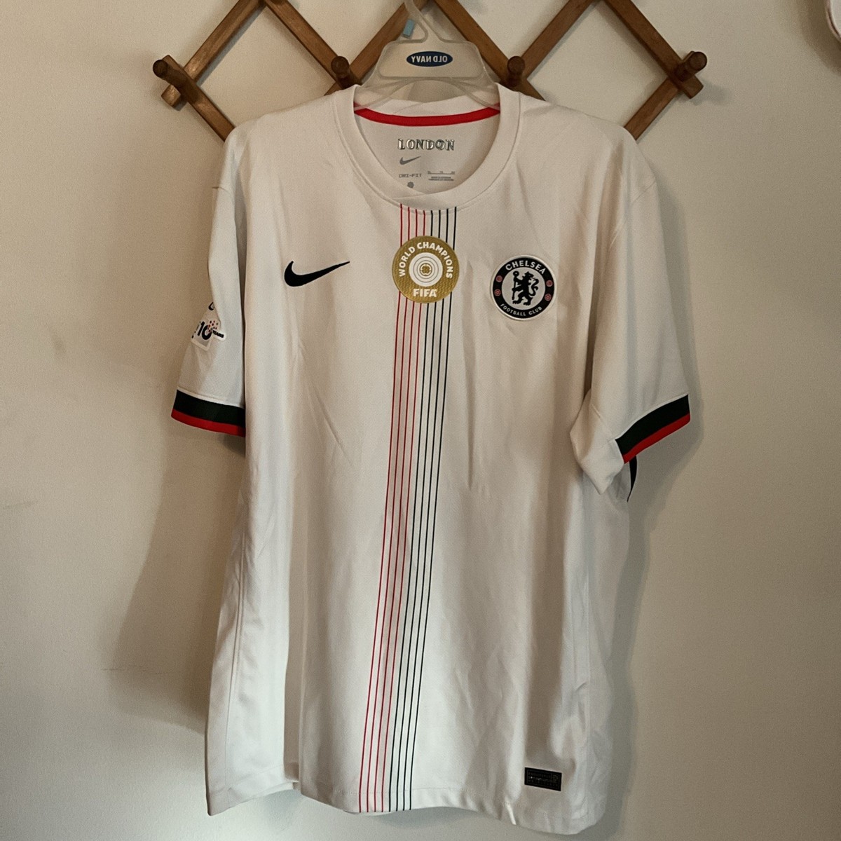 Chelsea FC Nike ジャージ ESTÊVÃO 41 XL NWT-Nike Chelsea FC FIFA World Champions Soccer Jersey Estêvão #41