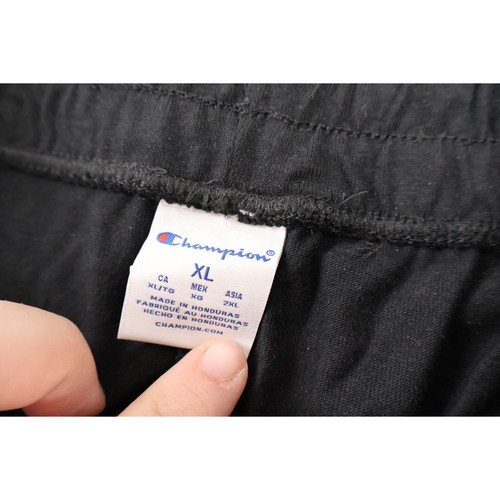 Champion Shorts Women's XL Black Athletic Elastic Waist Logo Casual - Picture 7 of 11