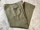 Vtg Polo University Mens Pants 32x29 Ralph Lauren Pleated Wool Cashmere Cuffed