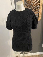 Vintage Oscar De La Renta  100% Cashmere Cabl...