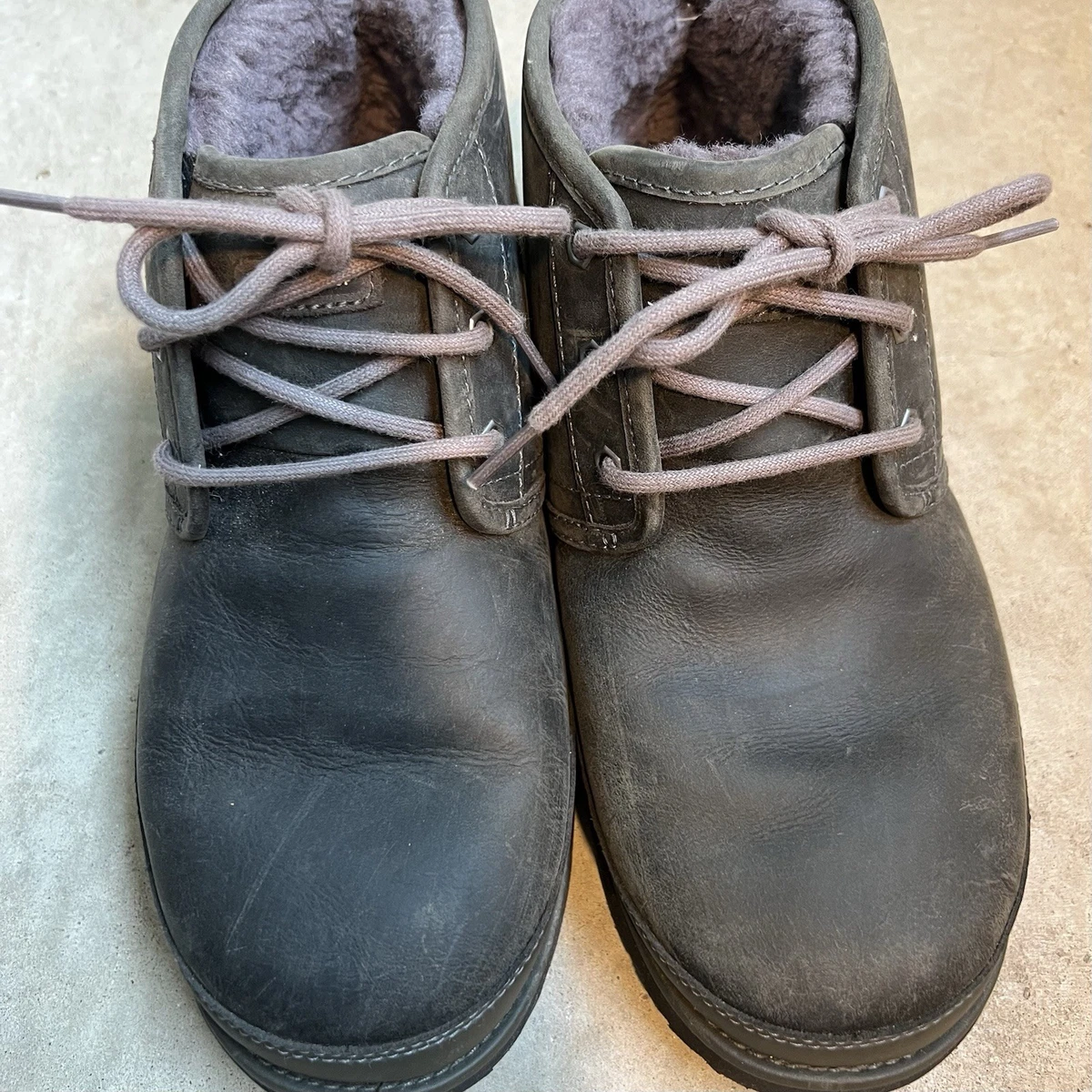 Used Men UGG boots, Brown, Size 7 1/2 UGG Solid Men main image 4