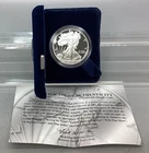 2004 W American Proof Silver Eagle - Box & CoA