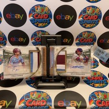 2025 Topps Museum Collection Trea Turner Kyle Schwarber 2/5 Dual Patch Auto Card