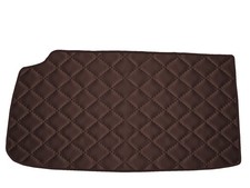 Braun Gestepptes Öko Leder Kofferraumteppich für Mercedes SL R107 cabrio 1971-19