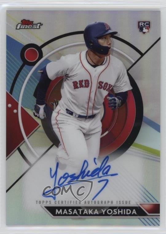 2023 Topps Finest Finest Auto Masataka Yoshida #FA-MY Rookie Auto RC 19hu