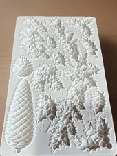 Iron Orchid Designs IOD 2022 Mould Mold “Holly Lane” REPLICA Xmas Craft Resin