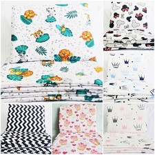 4 pcs BEDDING SET BABY for crib cot cot bed PILLOWCASE DUVET COVER +DUVET PILLOW