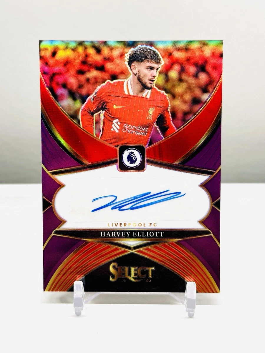HWC Trading A4 Harvey Elliott Liverpool Regali Stampati Autografo Firmato Foto Per Gli Appassionati Di Calcio E Sostenitori