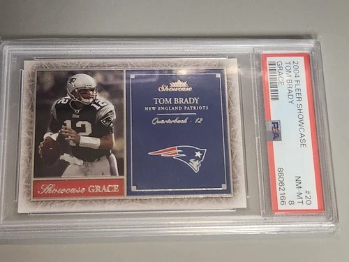2004 Fleer Showcase - Grace Tom Brady #20 SG