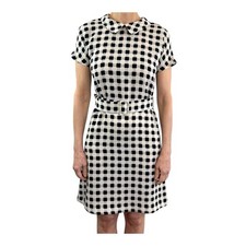 Max&Co Size 6 8 Aus (2 US) Black & White Chec...