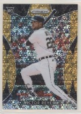 2019 Prizm Tier III Neon Orange Donut Circle 98/150 Victor Reyes Rookie RC 0ne3