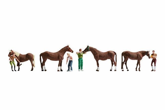 NOCH 15632 - H0 Horse Care - New